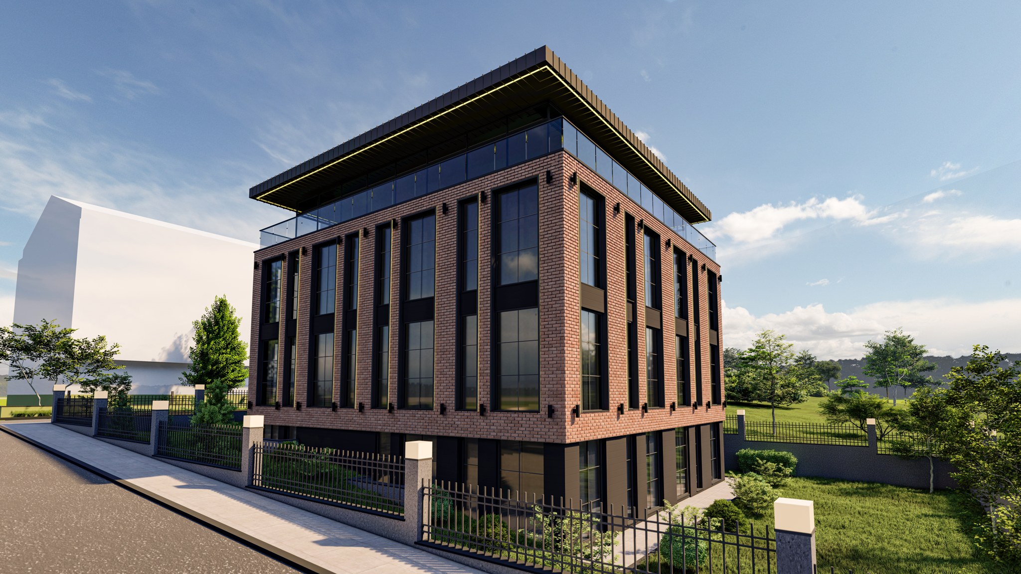 Sashan Plaza, Beytepe — mimari görselleştirme 8