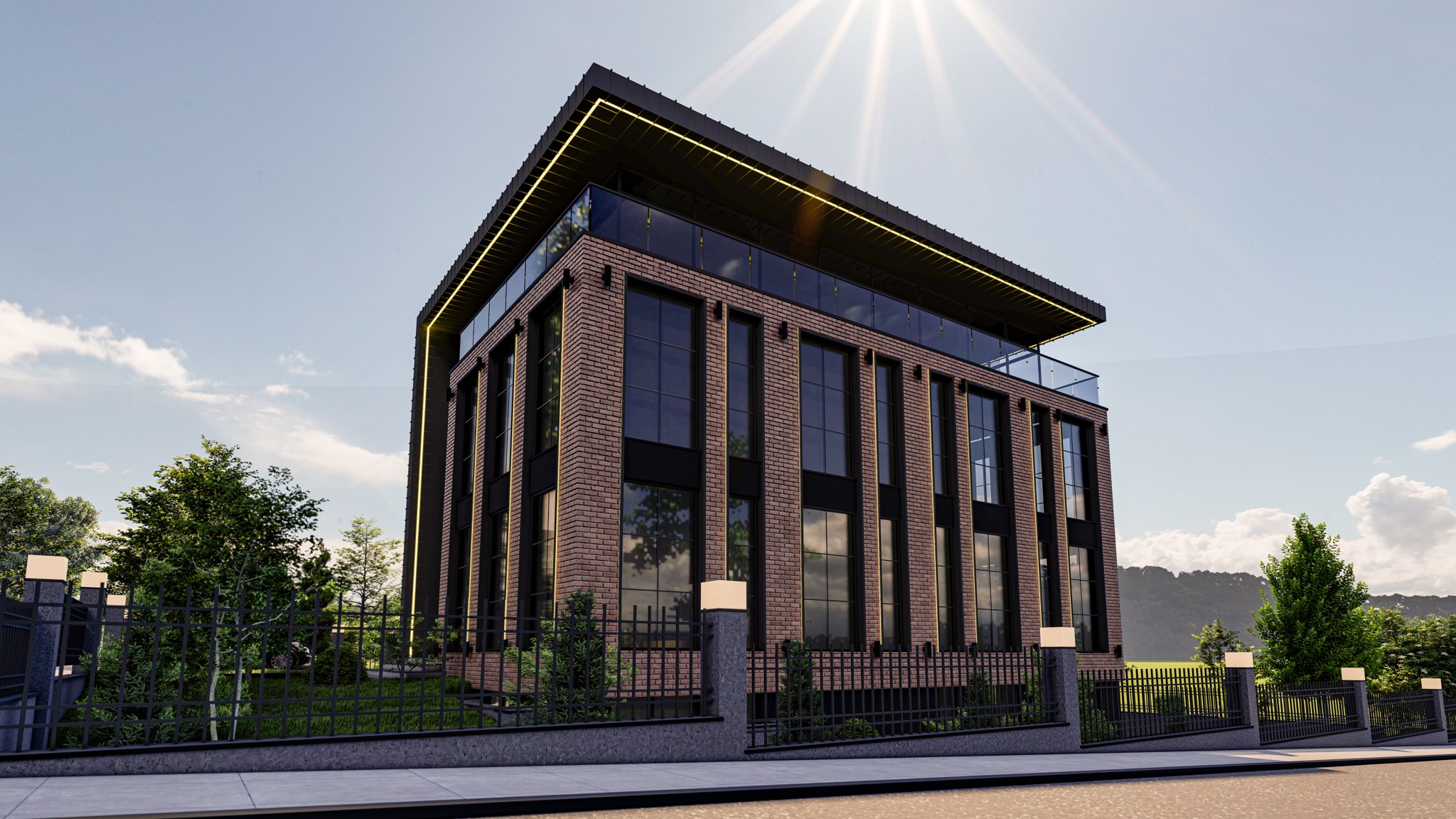 Sashan Plaza, Beytepe — mimari görselleştirme 3