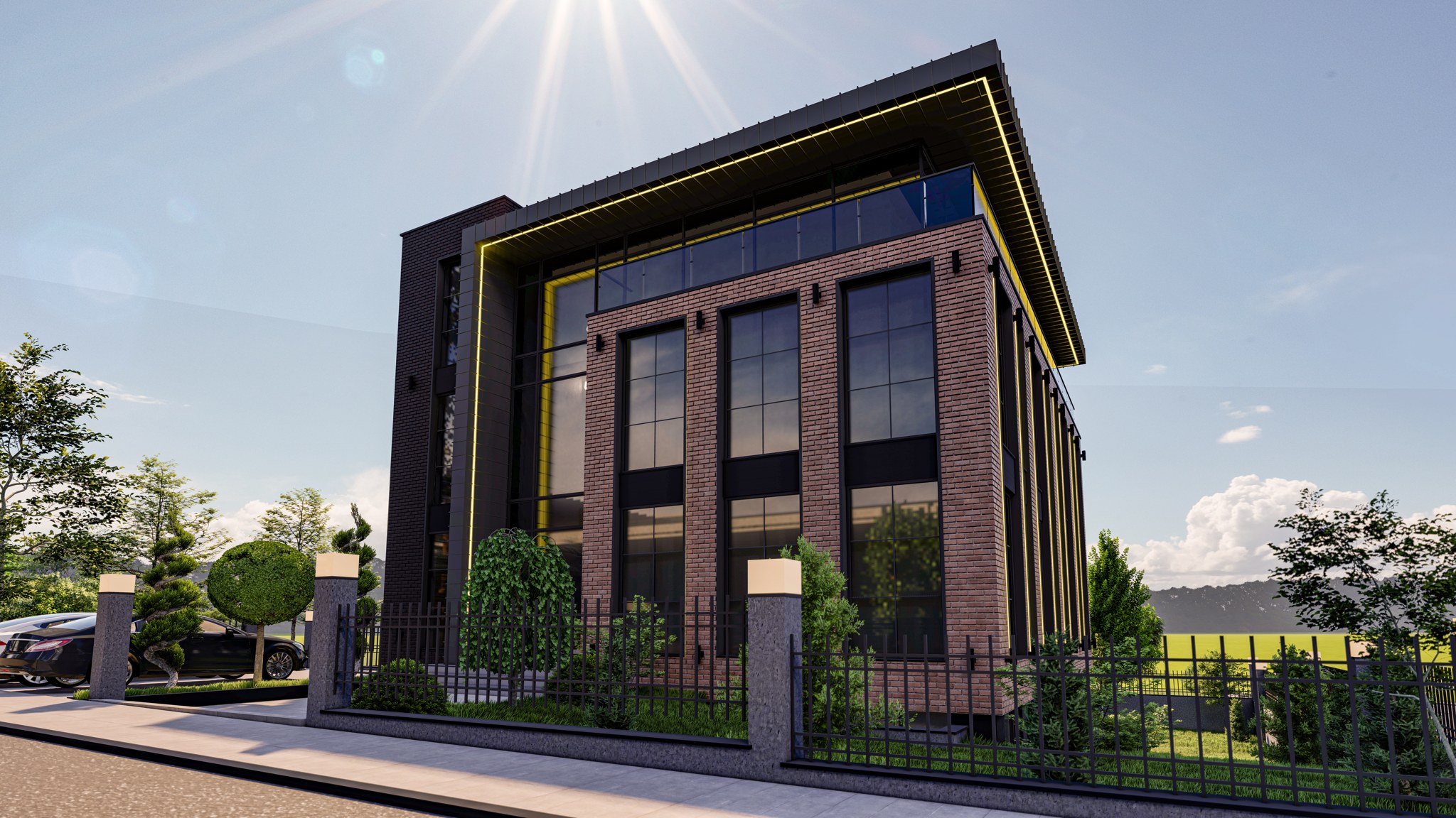Sashan Plaza, Beytepe — mimari görselleştirme 6